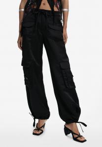 Брюки карго Desigual, черный