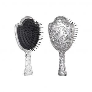 Цветочная расческа FlowerKnows Swan Ballet Air Cushion Massage Flower Knows, серебристо-черный