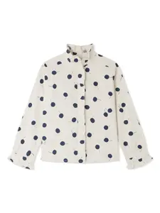 Рубашка Bree в горох Bonpoint, белый