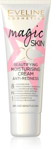 Волшебный CC-крем, маскирующий покраснения кожи, с увлажняющим эффектом Eveline Cosmetics, „aštuoni viename“ 50 мл