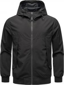 Стеганая куртка ragwear, черный