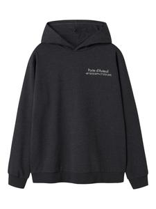 TWO SOON Толстовка в крапчатом черном цвете