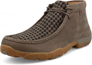 Мужские мокасины Twisted X Chukka Driving Moc, черный/коричневый