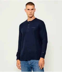 Футболка с длинным рукавом HENLEY regular fit Tommy Jeans, темно-синий