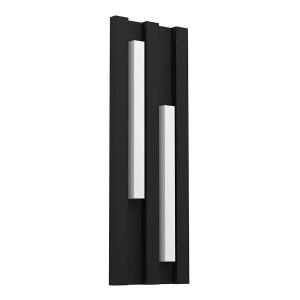 Светодиодный настенный светильник Eglo Fandina, сталь / пластик - 2 пламени - черный