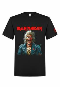 Футболка с принтом IRON MAIDEN EDDIE SCREAM rockshirts, черный