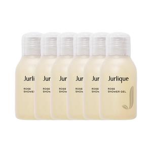 Jurlique Zhulikou rose смягчающий образец гель для душа очищение увлажнение 30мл/30мл*6