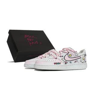 Nike Кроссовки Court Vision 1 Low Pink White, цвет Pink White