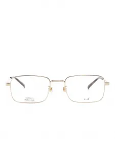 Очки в прямоугольной оправе Dunhill, золотистый