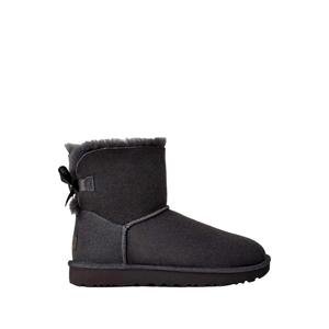 Женские сапоги UGG Mini Bailey Bow II Obsidian 1016501-OBS, черный