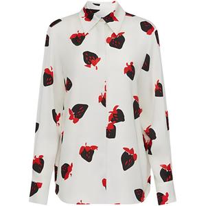 MSGM Женская рубашка кремового цвета