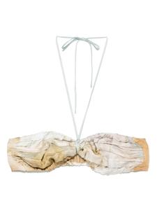 Топ-бандо с абстрактным принтом Merci, нейтральный