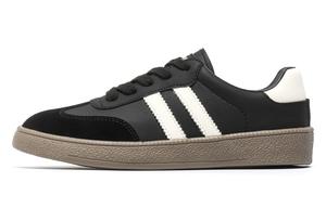 SEMIR Женские лоу-топ скейтборд кроссовки черные, цвет Black