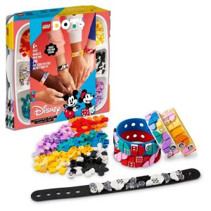 LEGO DOTS, Disney Mickey and Friends Bricks — меганабор браслетов, 41947