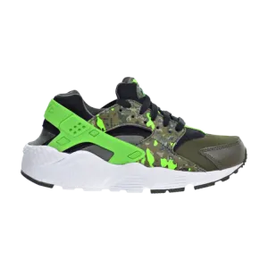 Кроссовки Nike Huarache Run Print GS 'Camo', черный