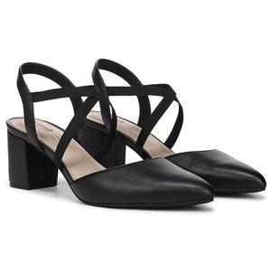 Женские босоножки April dress sandal Lifestride, black smooth faux leather