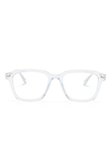 Mykita очки в прозрачной квадратной оправе, нейтральный цвет