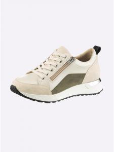 Heine Кроссовки бежево-хаки цвета