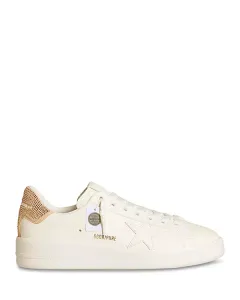 Универсальные кроссовки Pure Star на шнуровке Golden Goose, белый