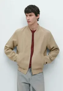 Куртка-Бомбер Massimo Dutti, Beige