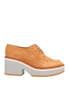 Туфли на шнуровке Clergerie, коричневый