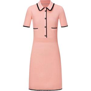 KARL LAGERFELD / Karl Lagerfeld Jeans Платье с короткими рукавами KARL LAGERFELD женское розовое