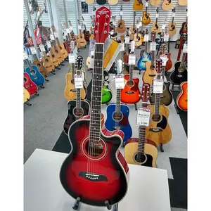 Гитара Oscar Schmidt Performance Series OG10 - Цвет Flame Red Burst