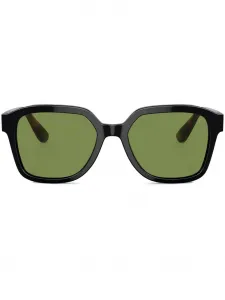 Солнцезащитные очки в квадратной оправе Brunello Cucinelli, черный