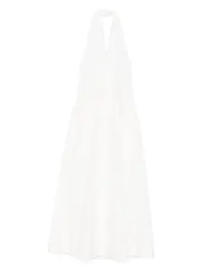 Платье миди с вырезом халтер St. Agni, белый