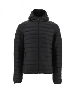 Легкая пуховая куртка с капюшоном Jott, черный