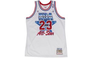 Аутентичная джерси NBA Eastern Conference Michael Jordan Hardwood Classics 1992 All Star Game Mitchell Ness, белый