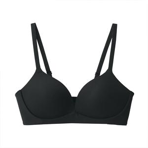 Бюстгальтер Muji без косточек и пряжки на спине, абрикосовый