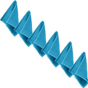 Мини-полотенца Erwin Müller 6er-Pack 202515, 30x1x30 см, бирюзовый