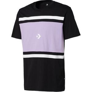 Футболка мужская цветная блочная черная Converse