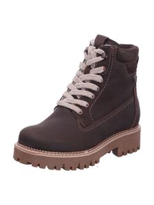 Tamaris Туфли на шнуровке коричневого цвета