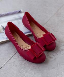 Водонепроницаемые плоские туфли с лентой Aimoha - Select -, цвет Red