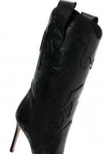 Сапоги на высоком каблуке Derimod, черный