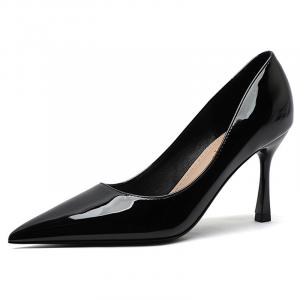 Тонкие каблуки Высокие каблуки 5 см 7,5 см 10 см Женские Черные Lanza, Экрю 6,5 см