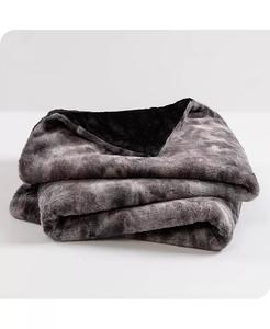 Одеяло из искусственного меха Bare Home, серый