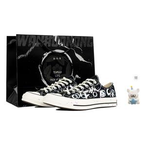 Converse Холщовые туфли 1970-х годов, унисекс, низкие, белые