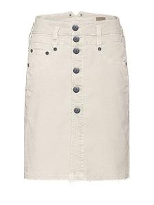 Юбка длиной до колена Herrlicher, кремовый