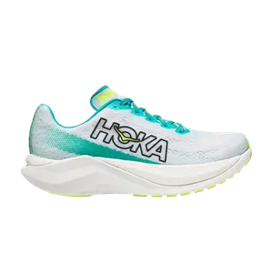 Кроссовки HOKA Mach X 'White Blue Glass', белый