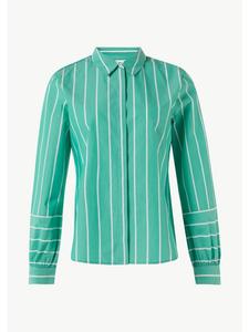 Блузка в цвете 73G1_зеленый comma
