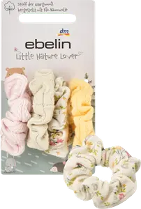 Резинки для волос из органического хлопка 4 шт. ebelin