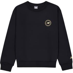 New Balance Свитшот женский черный