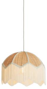 Подвесной светильник Light & Living Malacia, коричневый - натуральное волокно - 40 x 33 x 40 см