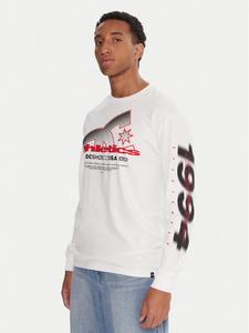 Лонгслив heritage fit Slathletic EDYZT04357 Dc Shoes, белый