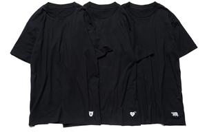 Футболка Unisex HUMAN MADE, [3 шт] Черная