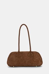 Замшевая сумка Answear.LAB, коричневый