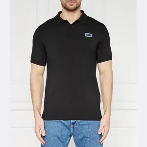 Рубашка поло стандартного кроя Karl Lagerfeld, черный